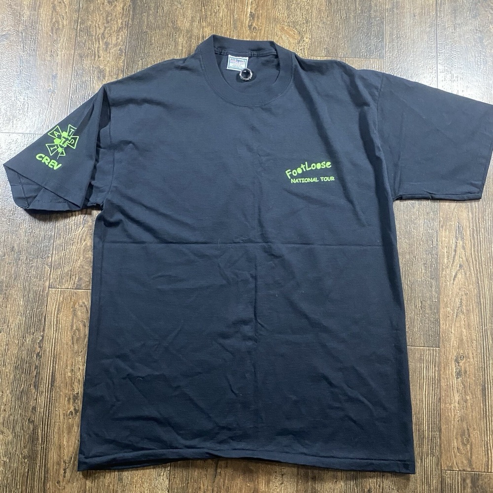 Vintage Footloose National Tour Crew T-Shirt Men's XL Allsport Made In USA
